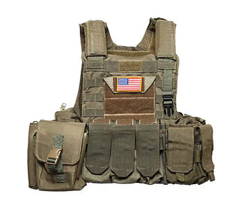 U.S. Army tactical bulletproof vest.