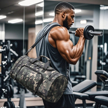 WolfWarriorX | Gym Bag for Men military Duffle Bag