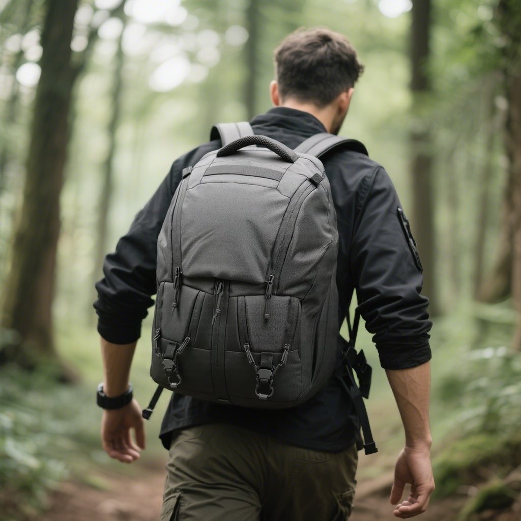 Camo Shoulder Backpack - L&Q ARMY