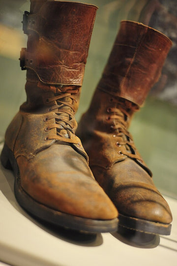 WWII Combat Boots(4848855938) source@wikimedia