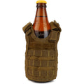 Tactical Mini Vest Beer Drink Cooler Sleeve Beverage Holder