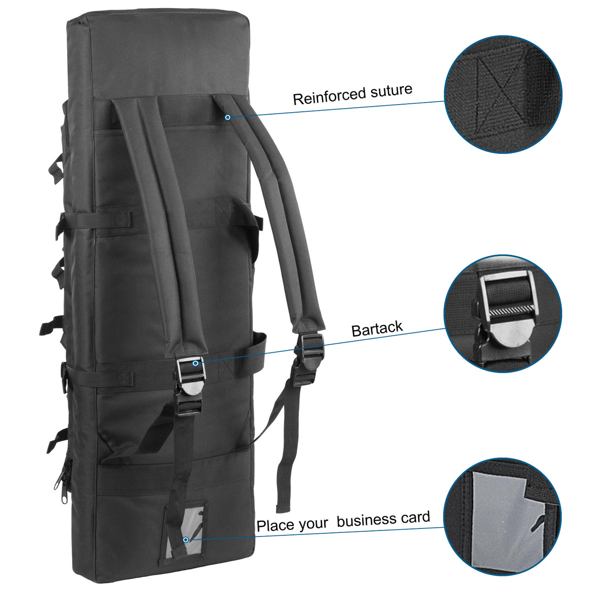 Tenzing Rifle Case 32-48 Inch Dual-Rifle Tactical Soft Gun Case | Factory Direct, US Fast ...