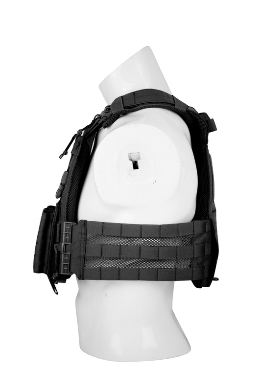 ARMYCAMO | Wolfwarriorx | L&Q army  Advanced Tactical Vest with MOLLE System and Armor Plate Compatibility