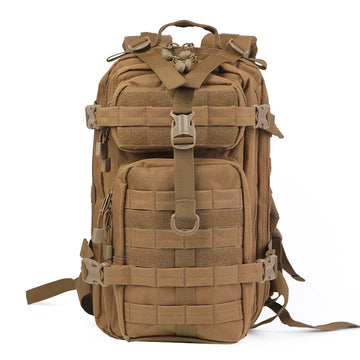 MOLLE Tactical Assault Backpack (600D Water-Resistant, Multi-Compartment)