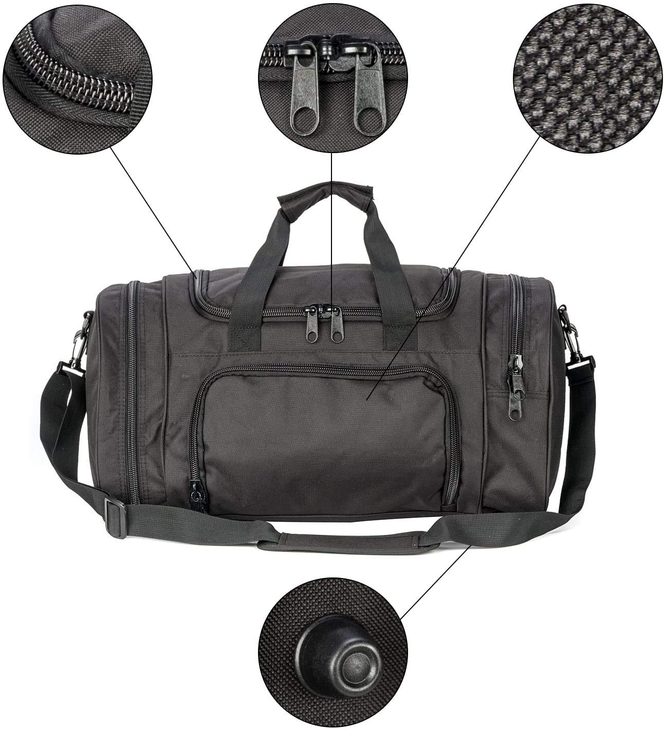 duffel bag for work travel Heavy-Duty Water-Resistant Gym Duffle Bag with Shoe Compartment– AET TACTICAL