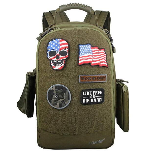 best travel backpack for patches HEDi-PACK Explorer Loaded with Hook and Loop panels to showcase patches Show your bags with travel