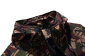 Camo Coat Hooded Contrast Jacket