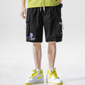 Men's casual loose drawstring shorts