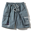 Men's casual loose drawstring shorts