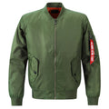 Fashion stand collar flight jacket