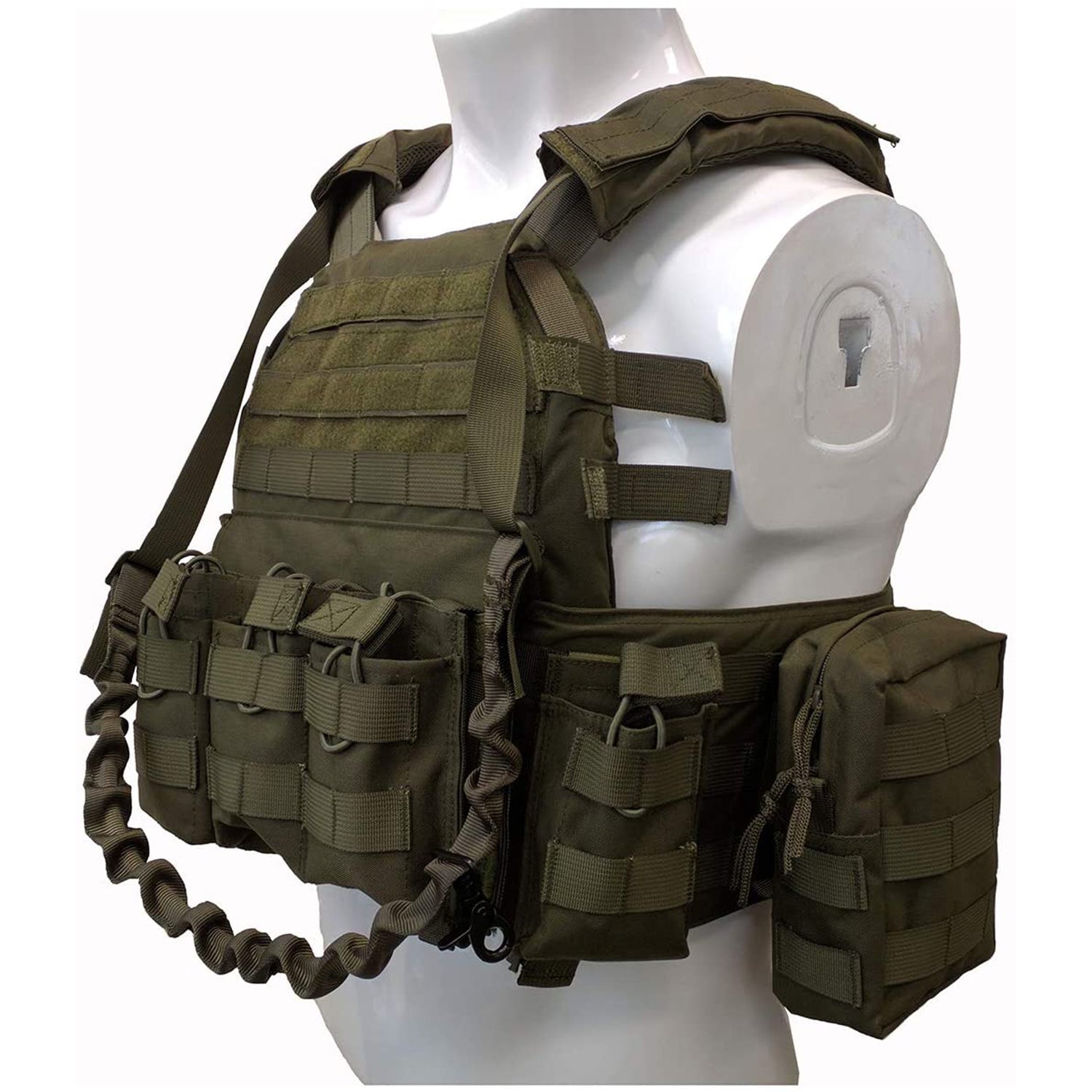 Tactical Military Vest Assault Vest with Molle System Plate Carrier