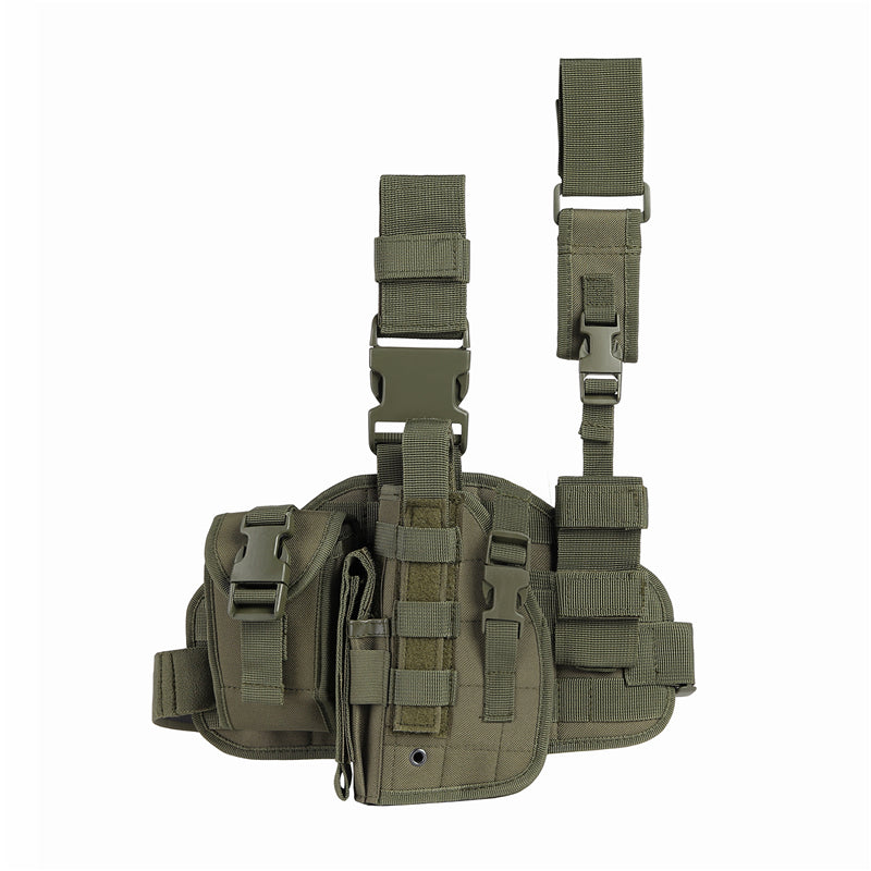 Drop Leg Holster with Magazine Pouch,Right/Left Handed Tactical Thigh Pistol Gun Holster Leg Harness,Glock 19 Holster