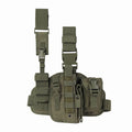 Drop Leg Holster with Magazine Pouch,Right/Left Handed Tactical Thigh Pistol Gun Holster Leg Harness,Glock 19 Holster