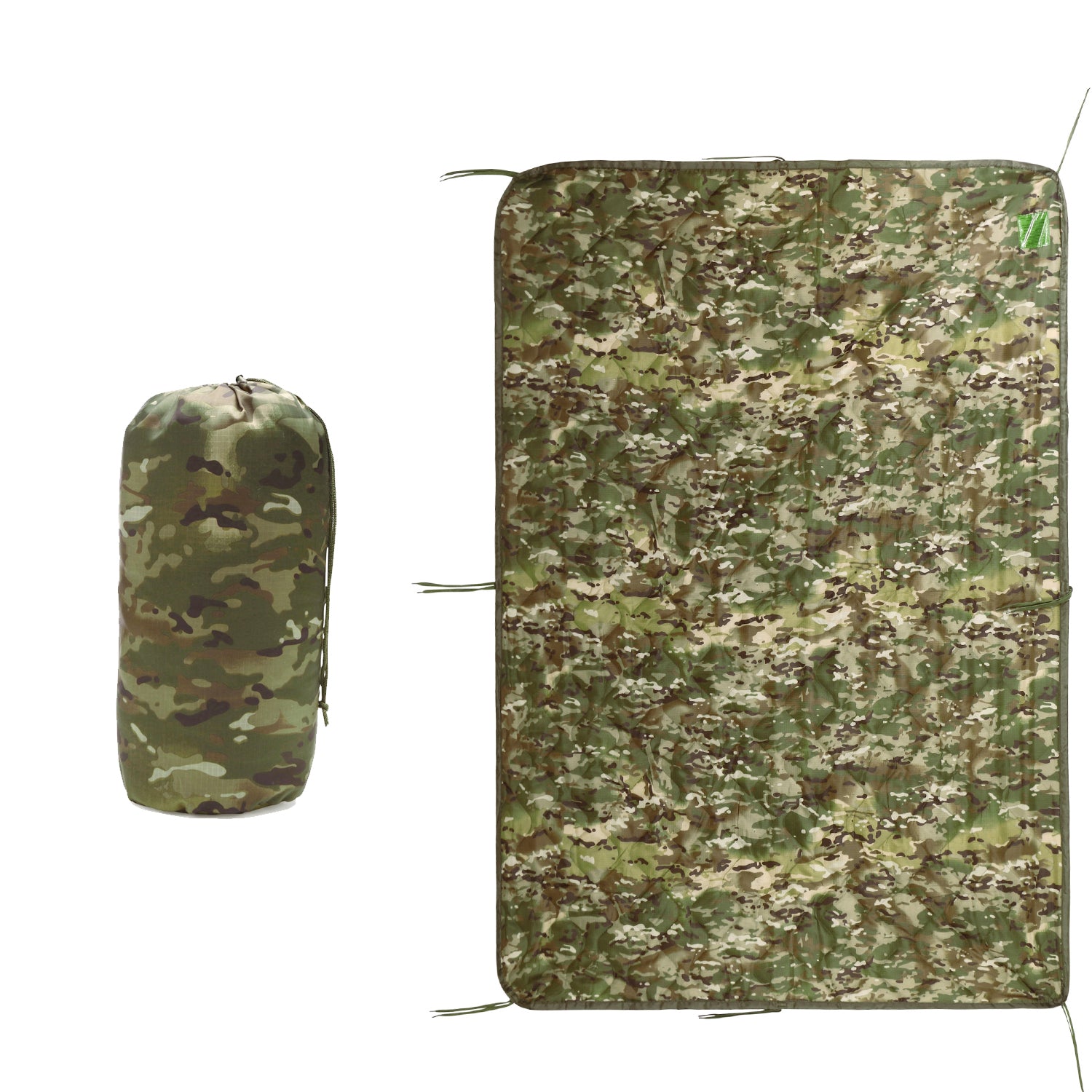 Military Woobie Camping Blanket Indoor Outdoor