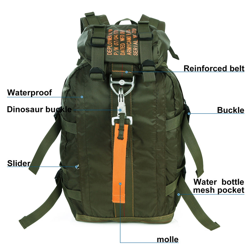 Parachute Style Backpack