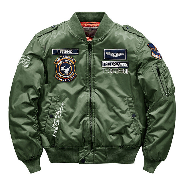 Men's Ma-1 Flight Jacket – AET TACTICAL