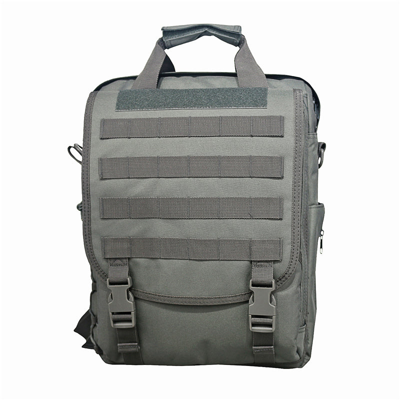 Gray Tactical Laptop Backpack