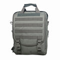 Gray Tactical Laptop Backpack