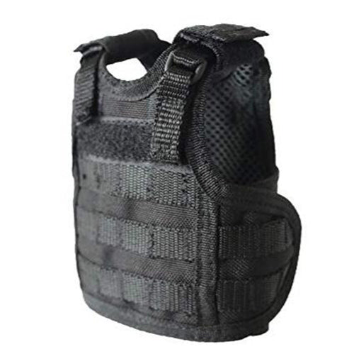 Tactical Mini Vest Beer Drink Cooler Sleeve Beverage Holder