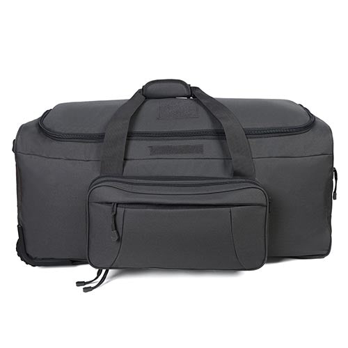 ARMYCAMO | Wolfwarriorx | L&Q army Wheeled Deployment Trolley Duffel Bag - L&Q ARMY