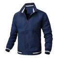 Casual jacket men's stand collar