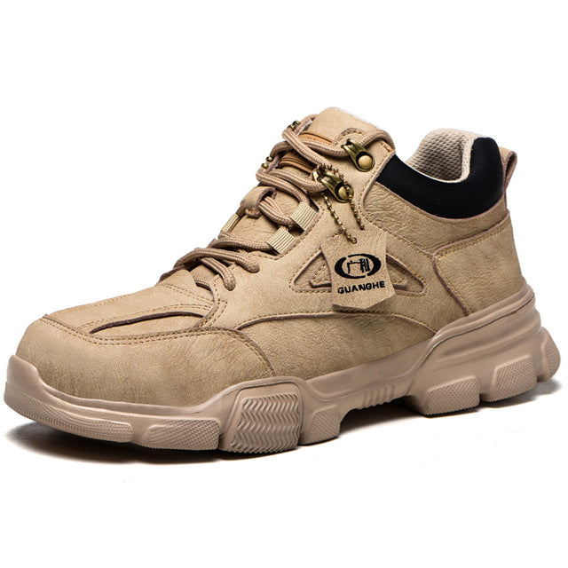 Male Safety Shoes Work Sneakers