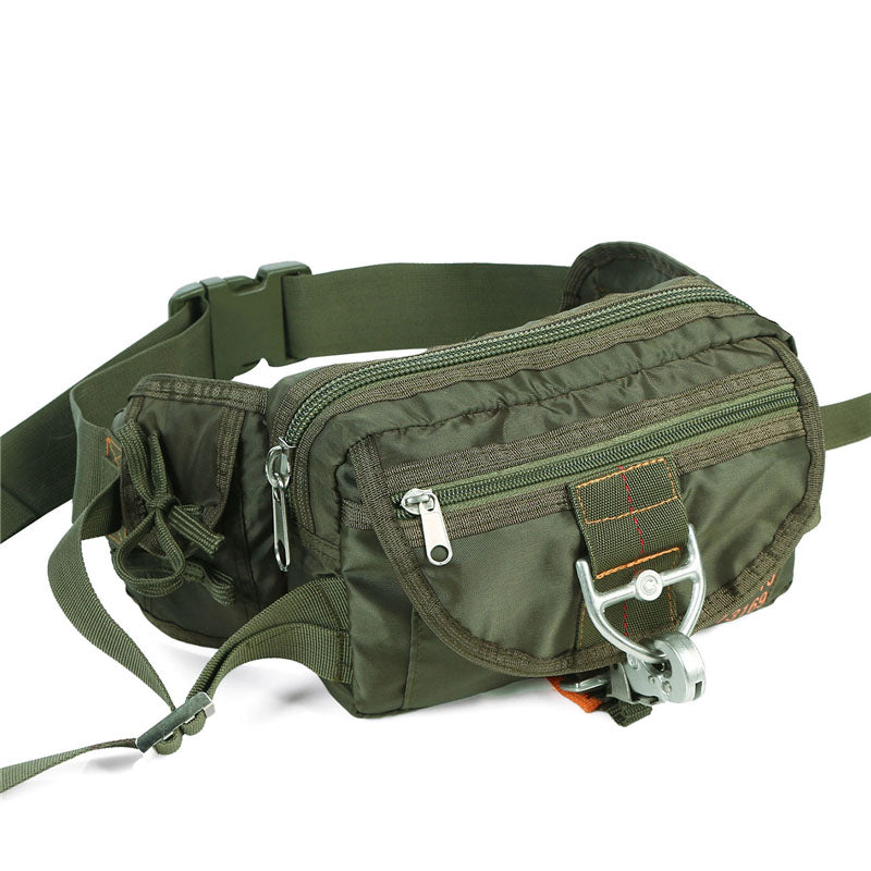 green lightweight waist bag running bag