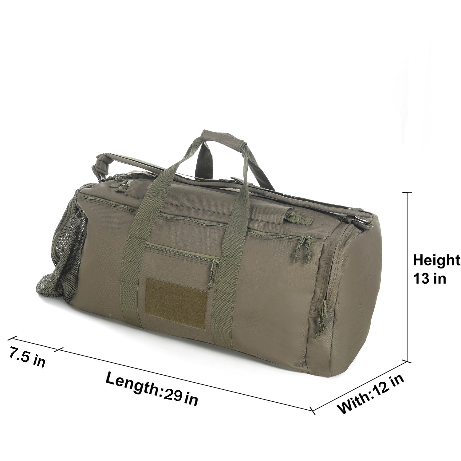 Large Duffel Bag Duffel Backpack Sports Gym Bag with Shoe Compartment Large Mesh Ventilation Pocket Adjustable Straps Durable and Water Resistant